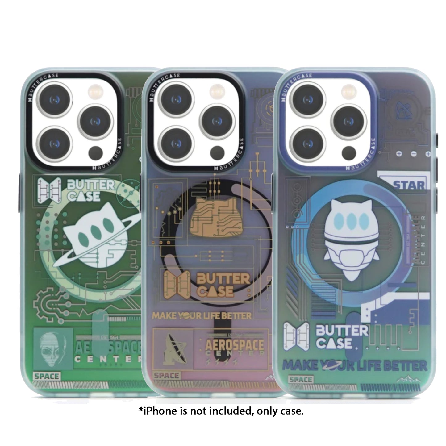 BUTTERCASE Mars-Mission Series for iPhone 15 Series - Magsafe Compatible