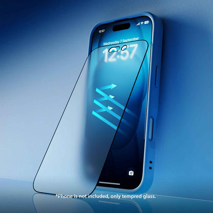 Rhinoshield 3D Impact Screen Protector PRO for iPhone 17 Pro Max / 17 Pro / 17 / 16 Pro Max / 16 Pro - Transparent & Anti Blue Light