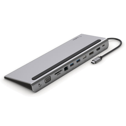 [ONLINE EXCLUSIVE] BELKIN Connect USB-C 11-in-1 Multiport Dock PD100W HDMI 4K VGA 1080P - Forexengineer -Malaysia- 745883819843