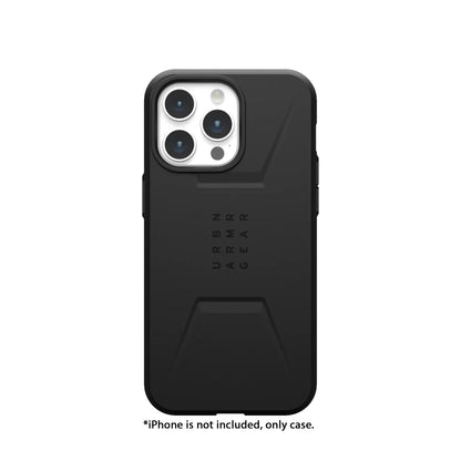 UAG Civilian Magsafe for iPhone 15 Series  -  MagSafe Compatible - Black - Forexengineer -Malaysia- 840283909733-840283909269