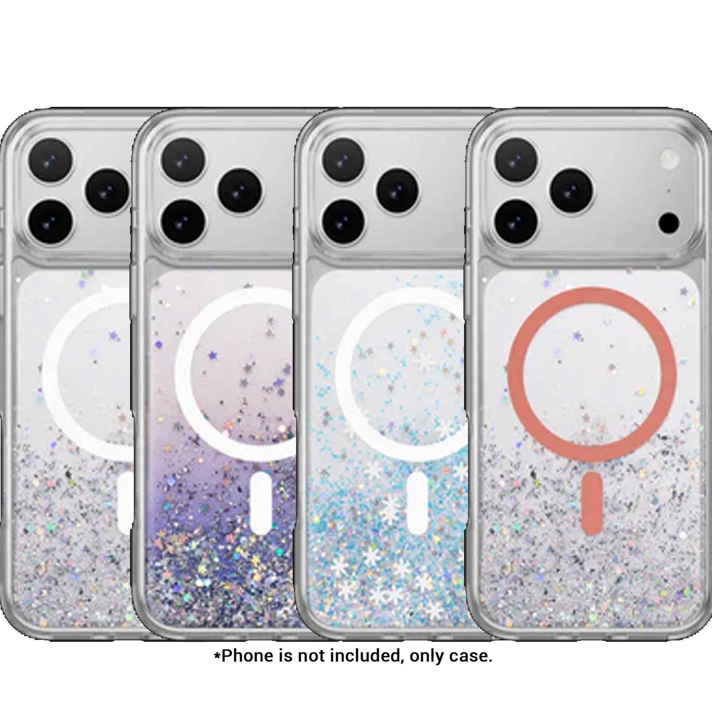 Switcheasy Starfield 3D Glitter Magsafe for iPhone 17 Series - Shockproof Protection Case