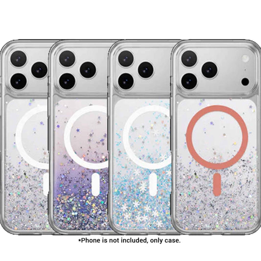 Switcheasy Starfield 3D Glitter Magsafe for iPhone 17 Series - Shockproof Protection Case