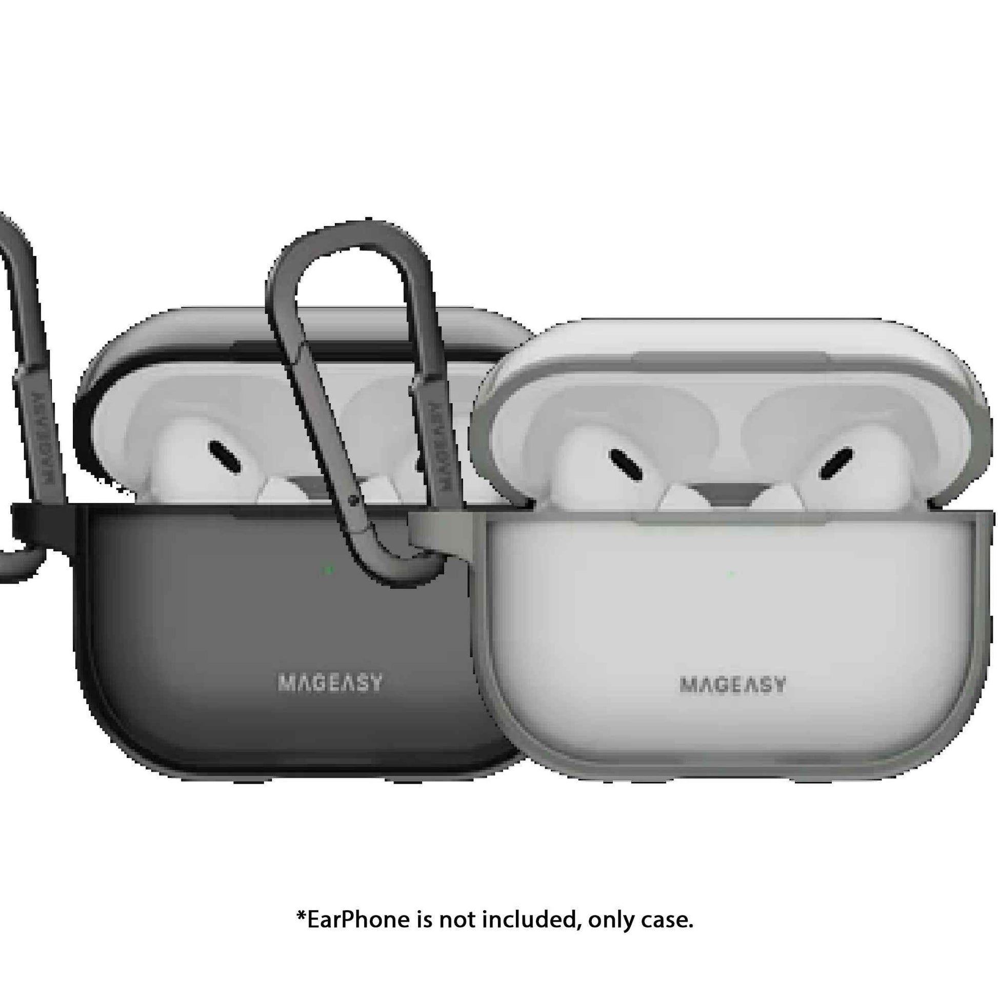 MAGEASY Roam for AirPods 4 with Carabiner