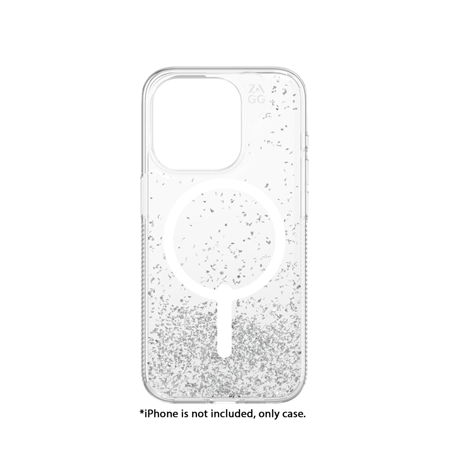 ZAGG Essential Glitter Snap Case for iPhone 15 Series - MagSafe Compatible