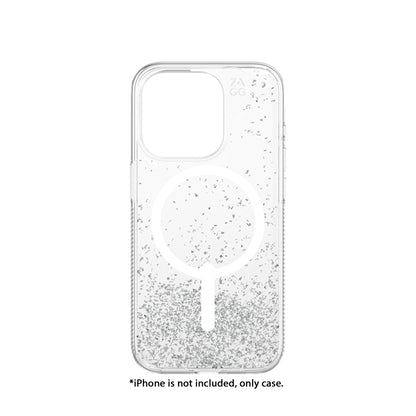 ZAGG Essential Glitter Snap Case for iPhone 15 Series - MagSafe Compatible - Forexengineer -Malaysia- 840056192744-840056192737
