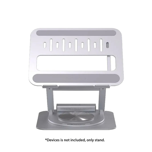ADAM elements Hub Stand Ultra USB-C Magnetic 6-in-1 Hub Stand (Gray)