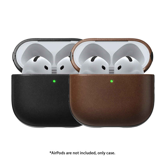 Nomad Modern Leather Case for AirPods 4 - Nomad Leather