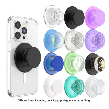 PopSockets PopGrip for MagSafe ( Round ) - Magnetic Adapter Ring Included - Forexengineer -Malaysia- 840173727768-840173727775-840173739662-840173739679-840173741306-840173741313-840173743584-840173747674-840173747612-840173743591