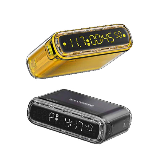 Sharge Shargeek Starship Seer 10000 mAh Powerbank 35W Build-In Cable and Digital Alarm Clock