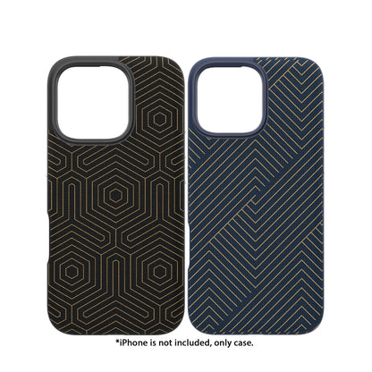ZAGG London Snap Case for iPhone 16 Pro Max - With Stylish Fabric Exterior and Magsafe Compatible - Forexengineer -Malaysia