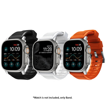 Nomad Rugged Band for Apple Watch all Series use 49mm / 46mm / 45mm / 44mm / 42mm ) - Forexengineer -Malaysia- 856500018652-856504015725-856500012872