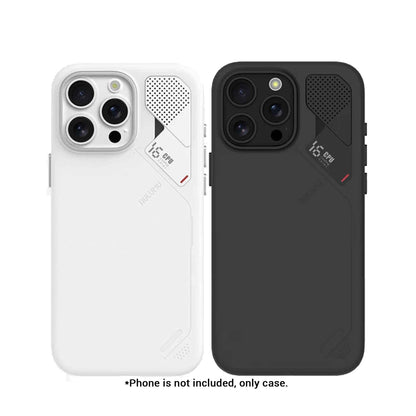 AULUMU A16 Vegan Leather Case for iPhone 16 Pro Max - with Camera Control Cover and Temperature Indicator