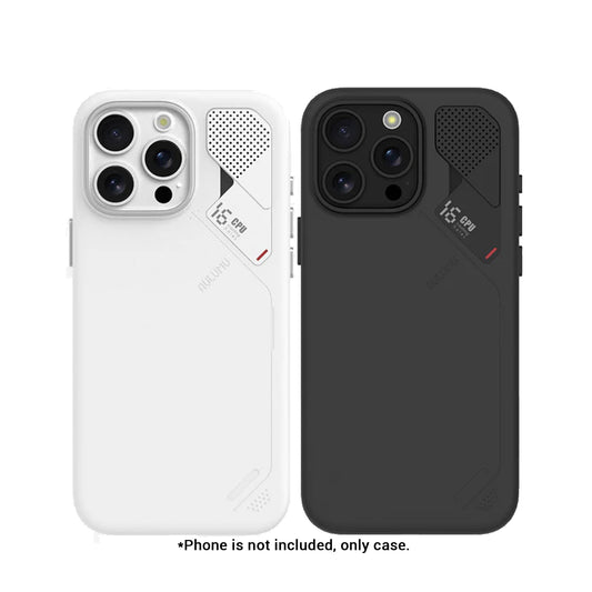 AULUMU A16 Vegan Leather Case for iPhone 16 Pro Max - with Camera Control Cover and Temperature Indicator