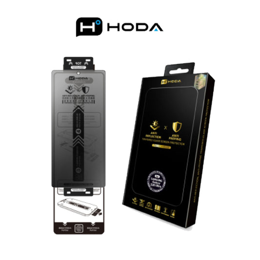 Hoda Anti-Peeper ( Privacy ) with Anti-Reflection for Samsung Galaxy S26 Ultra Full Coverage Tempered Glass Screen Protector