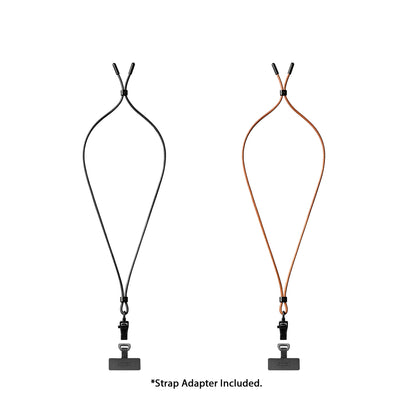 Bitplay Genuine Leather Strap 5mm Lanyard - Strap Adapter Included - Forexengineer -Malaysia- 4712010465224-4712010465231