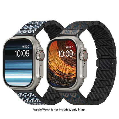 PITAKA Dreamland ChromaCarbon Band for Apple Watch All Models - Forexengineer -Malaysia- 7493554143454-7493554143386
