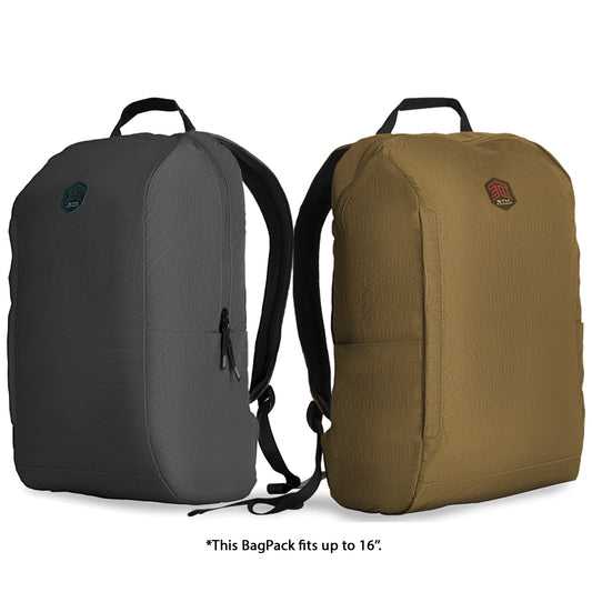 STM Backpack 15L Fits Up To 16″ Laptop - Made by Highly Rugged 210D Nylon Compact Backpack