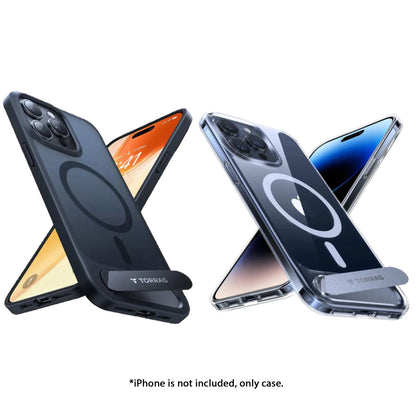 TORRAS UPRO Pstand Magsafe Case for iPhone 15 Series with Build-in Stand - Forexengineer -Malaysia- 6938075676728-6938075676711-6938075676766-6938075676759