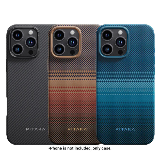 PITAKA Military-Grade Protective Case for iPhone 16 Series- Magsafe Compatible