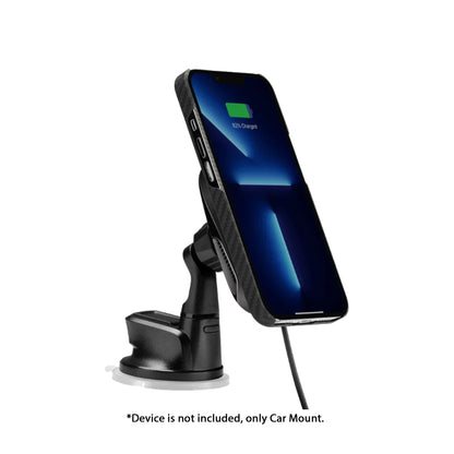 PITAKA MagEZ Car Mount Pro with Wireless MagSafe Charging - Suction Cup - Forexengineer -Malaysia- 6321116731584