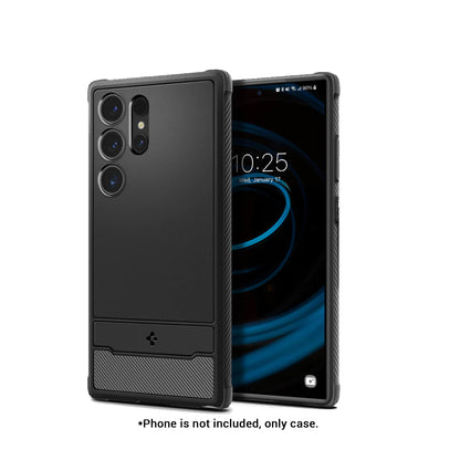 Spigen Rugged Armor for Samsung Galaxy S24 Series - Matte Black - Forexengineer -Malaysia- 8809971221719-8809971222068-8809971222242