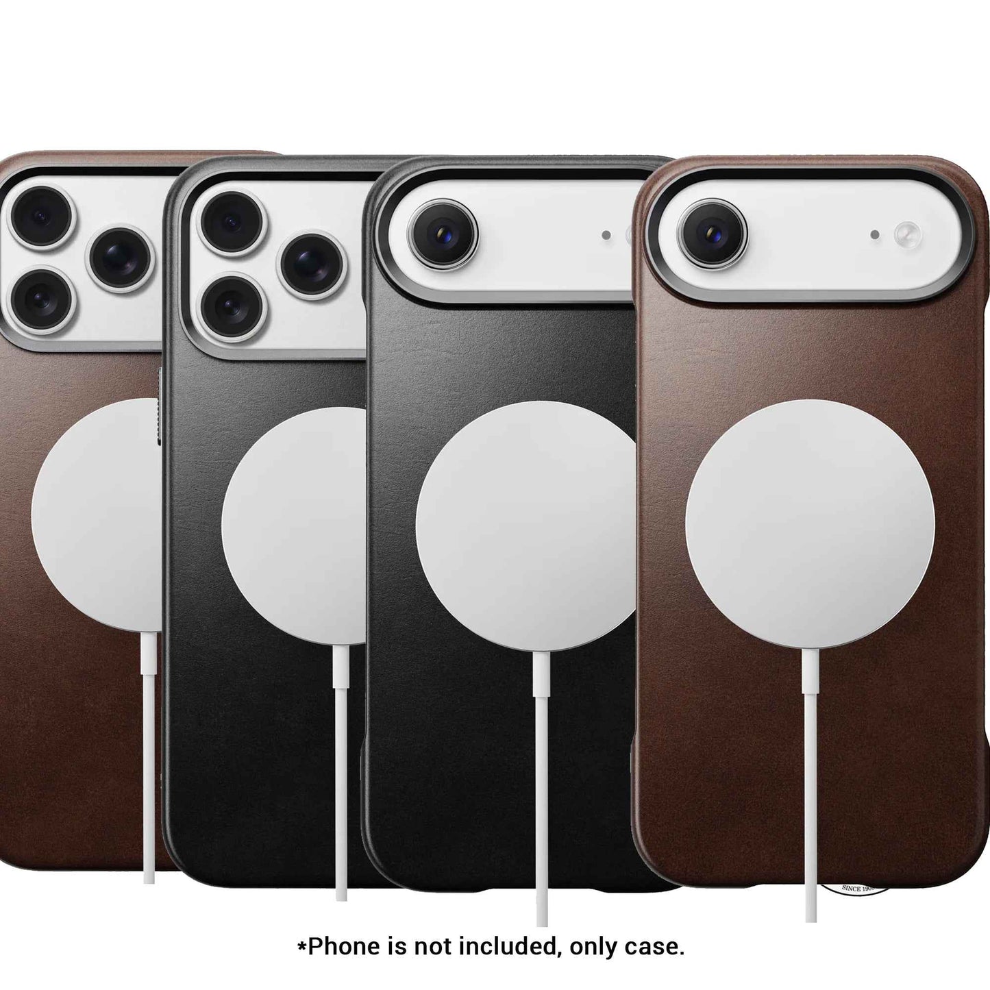 NOMAD Traditional Horween Leather Case for iPhone 17 Series - with Camera Control Button and Magsafe Compatible