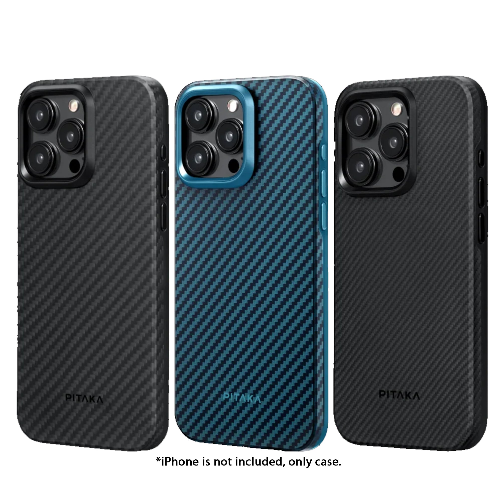 PITAKA MagEZ Case Pro 4 for iPhone 15 Series - MagSafe Compatible 