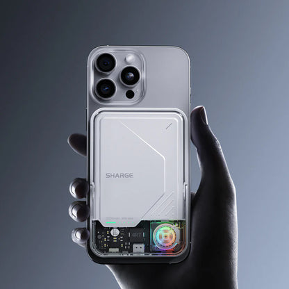 SHARGE ICEMAG 2 Active Cooling with Stand - 10,000mAh Powerbank Magsafe and Qi2 Compatible - Forexengineer -Malaysia