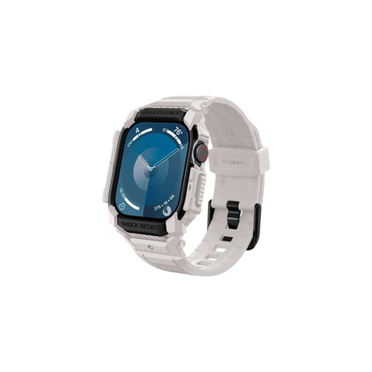 SPIGEN Rugged Armor Pro for Apple Watch Series 10 ( 46mm ) - Adjustable Band + Protective Case - Forexengineer -Malaysia