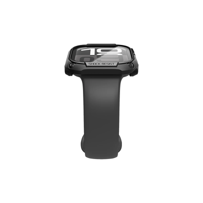 SPIGEN Tough Armor for Apple Watch Series 10 ( 46mm ) - Case with Build-in Screen Protector - Black - Forexengineer -Malaysia