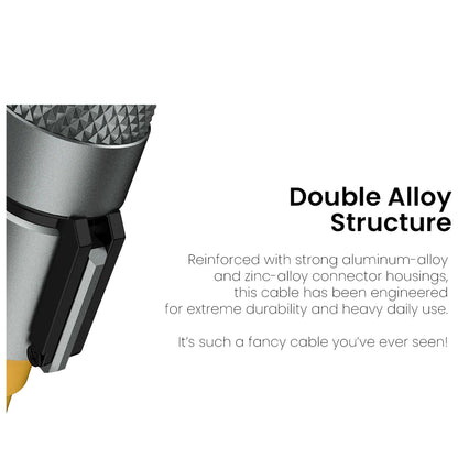 STYLEPIE C74 240W 3.1 PD 4-in-1 Fast Charge Coiled Cable 1.8m 480Mbps Data Transfer - Forexengineer -Malaysia