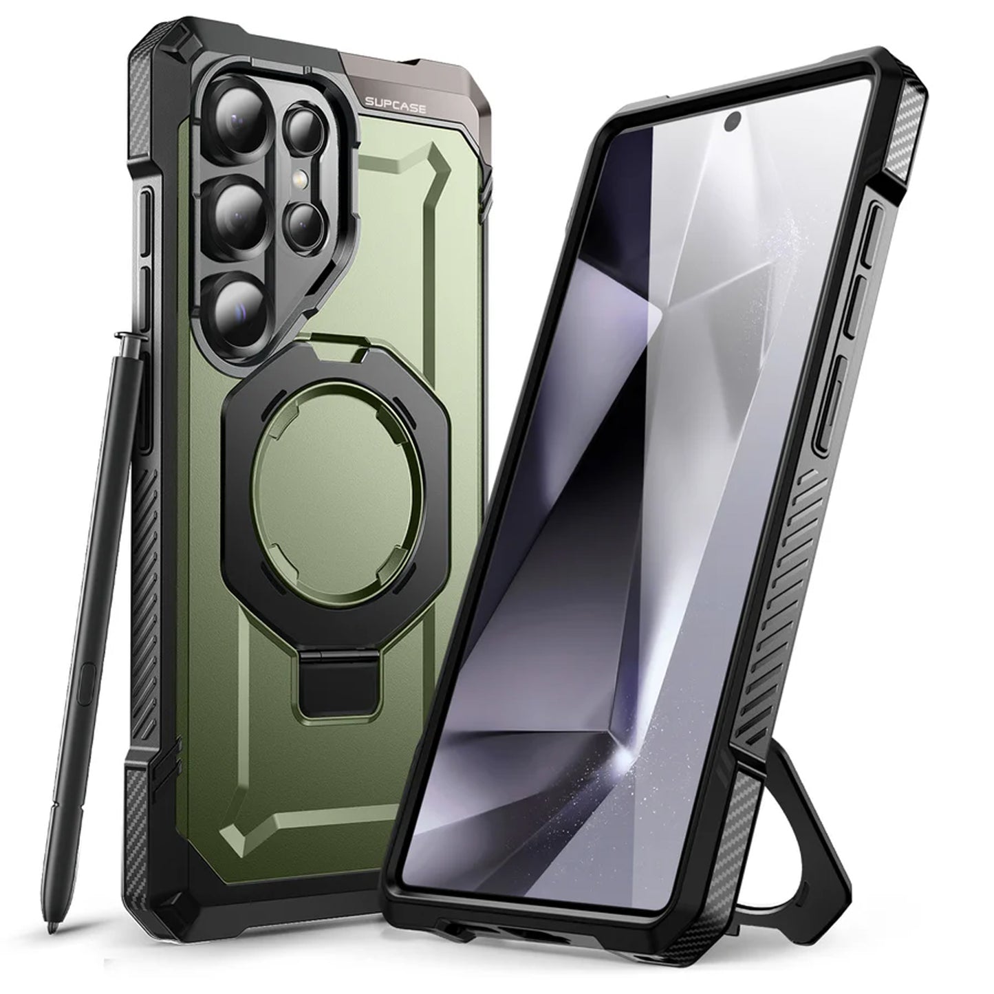 SUPCASE Unicorn Beetle Grip Magnetic Case for Samsung Galaxy S25 Ultra - with Ring Holder - Forexengineer -Malaysia