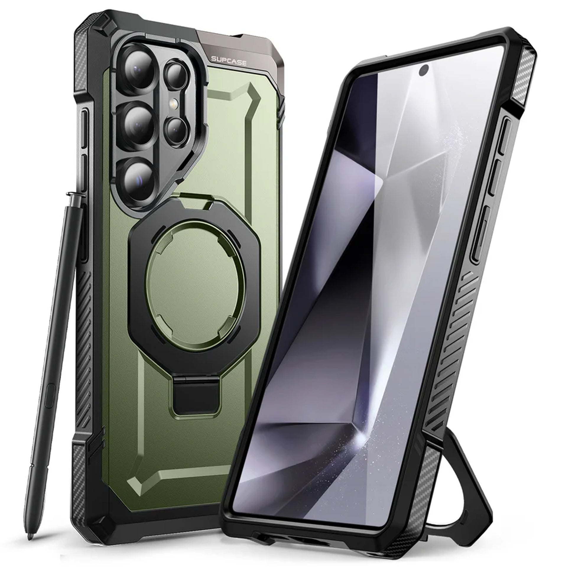 SUPCASE Unicorn Beetle Grip Magnetic Case for Samsung Galaxy S25 Ultra - with Ring Holder - Forexengineer -Malaysia