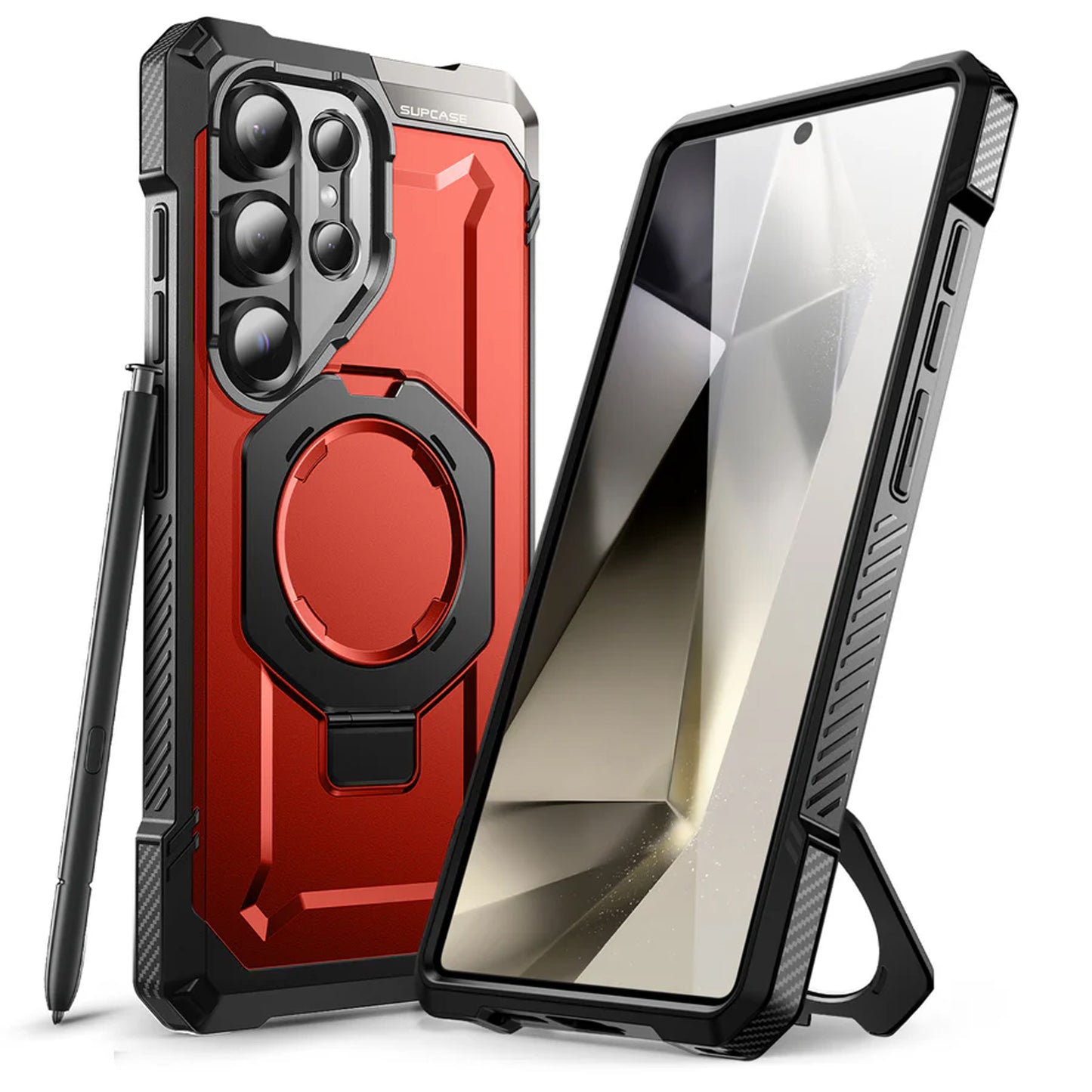 SUPCASE Unicorn Beetle Grip Magnetic Case for Samsung Galaxy S25 Ultra - with Ring Holder - Forexengineer -Malaysia