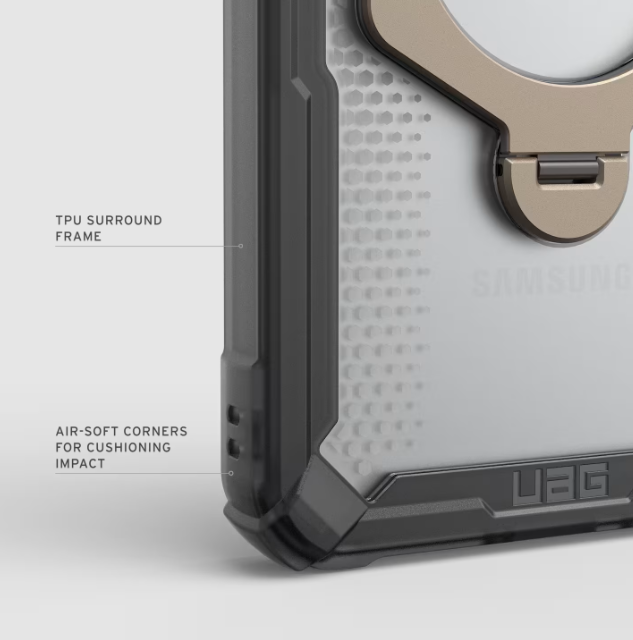 UAG Plasma XTE 360 with Magnet for Samsung Galaxy S26 Ultra - 360° Rotatable Metal Kickstand