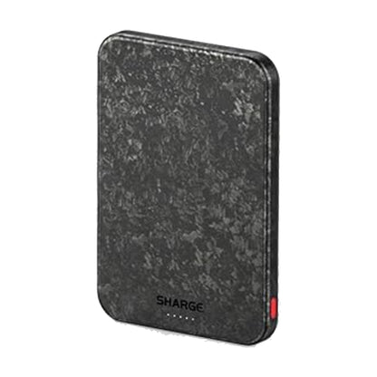 Sharge CarbonMag 5K - Slim Magsafe and Qi Wireless Compatible Carbon Fiber Power Bank PD20W 5000mAh - Forged Carbon - Forexengineer -Malaysia