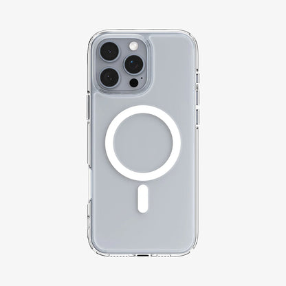 Spigen Crystal Hybrid MagFit for iPhone 16 Pro Max - MagSafe Compatible - White - Forexengineer -Malaysia