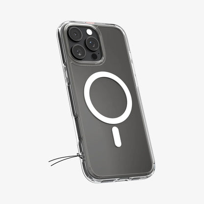 Spigen Crystal Hybrid MagFit for iPhone 16 Pro Max - MagSafe Compatible - White - Forexengineer -Malaysia
