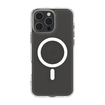 Spigen Crystal Hybrid MagFit for iPhone 16 Pro Max - MagSafe Compatible - White - Forexengineer -Malaysia