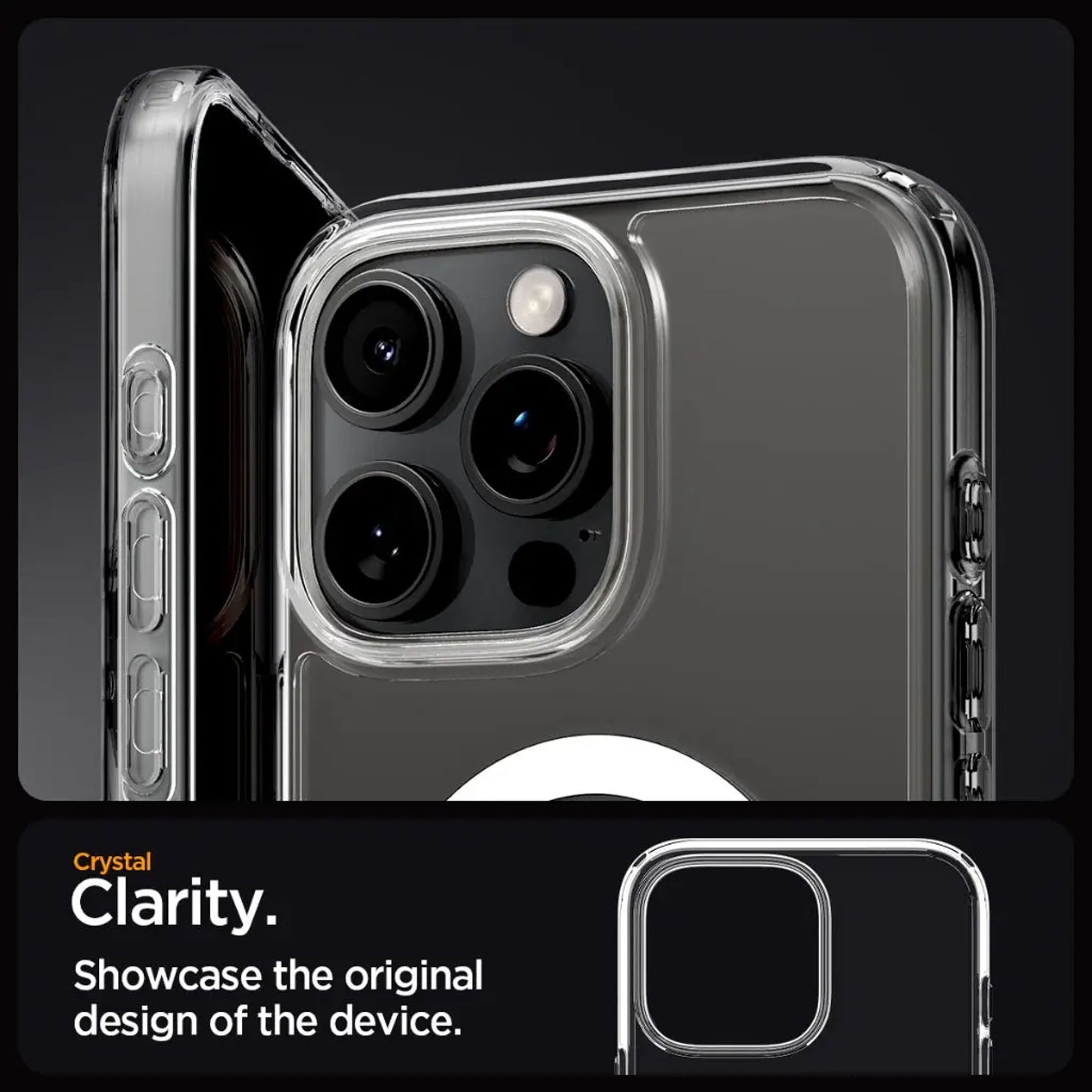 Spigen Ultra Hybrid MagFit for iPhone 16 Series - Magsafe Compatible - Carbon Fiber - Forexengineer -Malaysia- 8809971229364-8809971230438