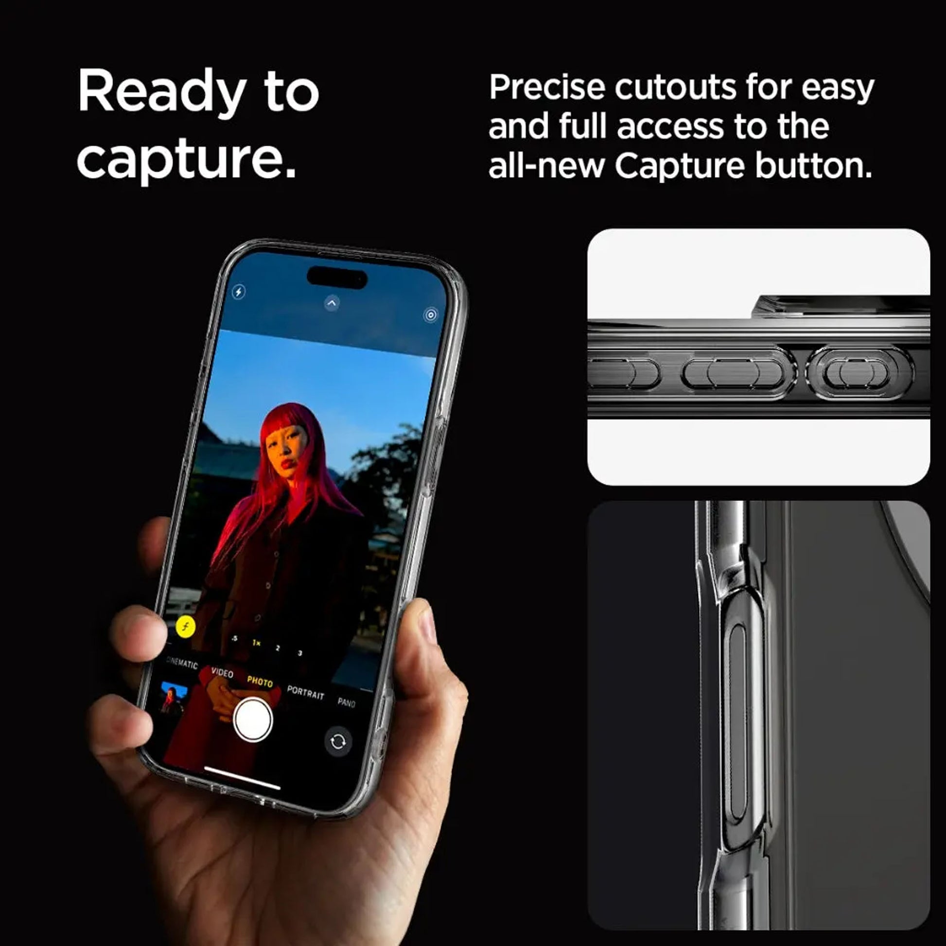 Spigen Ultra Hybrid MagFit for iPhone 16 Series - Magsafe Compatible - Carbon Fiber - Forexengineer -Malaysia- 8809971229364-8809971230438