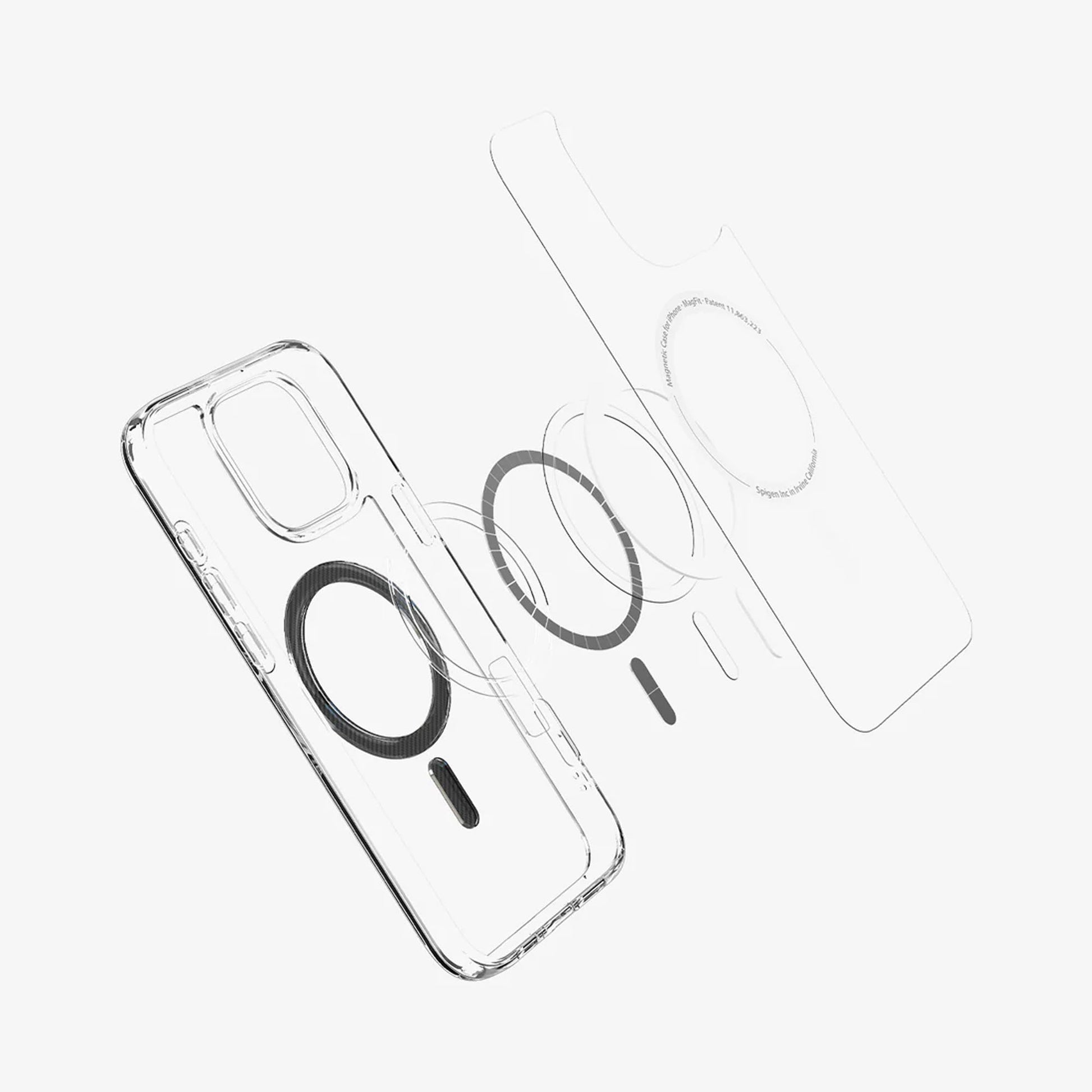 Spigen Ultra Hybrid MagFit for iPhone 16 Series - Magsafe Compatible - Carbon Fiber - Forexengineer -Malaysia- 8809971229364-8809971230438