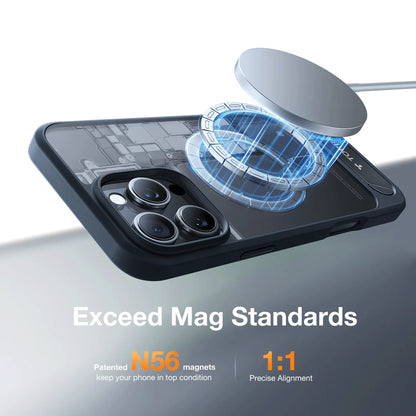 TORRAS Pstand MagSafe Case for iPhone 16 Series - with Kickstand and 4x Military Grade Impact Resistant - Forexengineer -Malaysia
