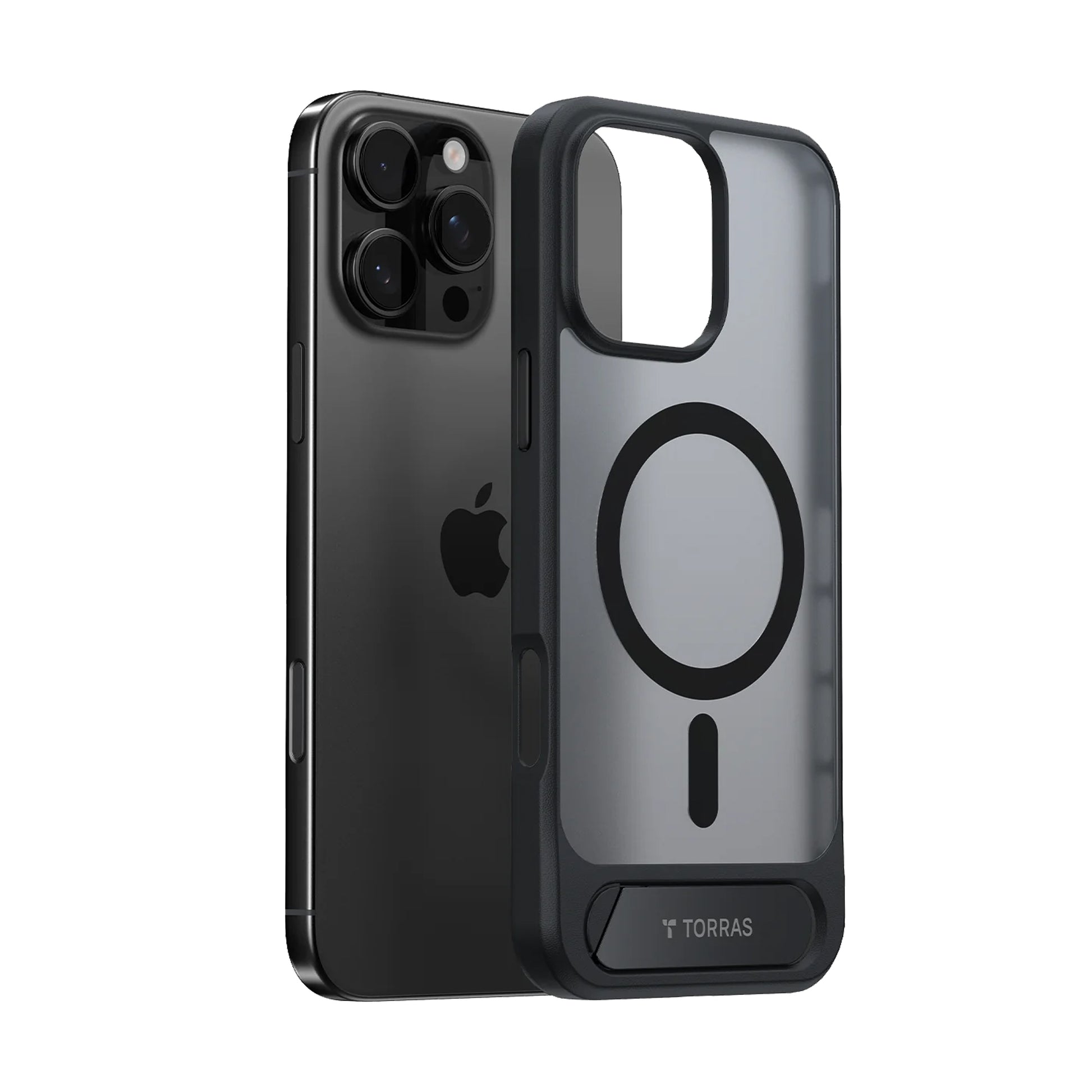 TORRAS Pstand MagSafe Case for iPhone 16 Series - with Kickstand and 4x Military Grade Impact Resistant - Forexengineer -Malaysia- 6970592330431-6970592330400-6970592330448-6970592330417-6970592330455-6970592330424