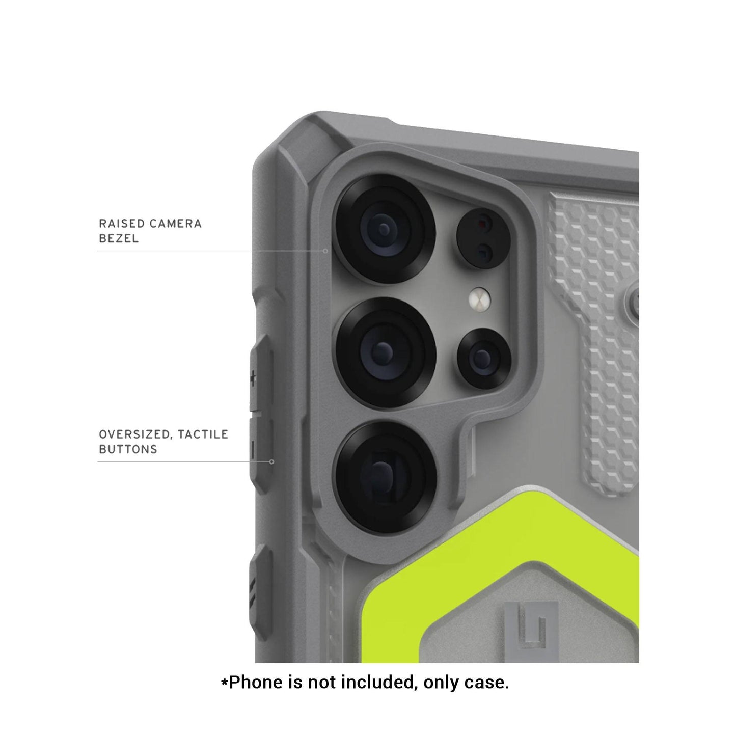 UAG Pathfinder Clear Active Neon Case for Samsung Galaxy S25 Ultra Bundle with Lanyard - Forexengineer -Malaysia
