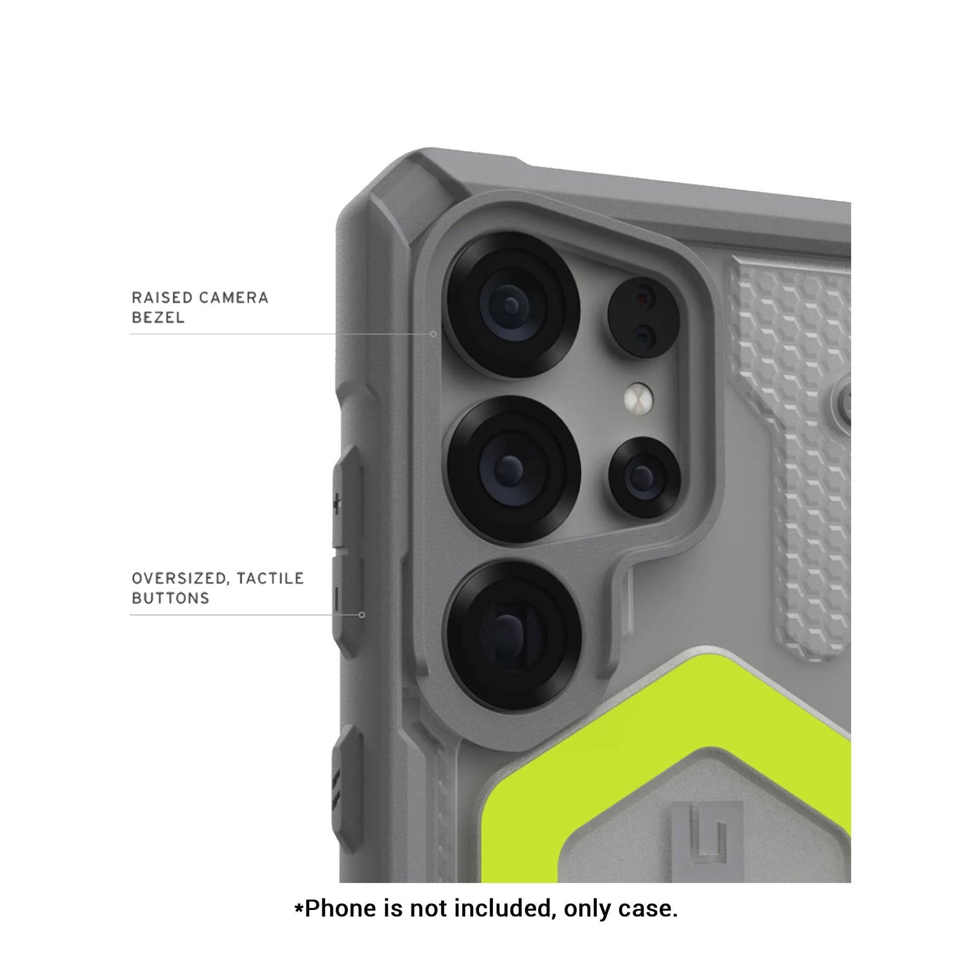 UAG Pathfinder Clear Active Neon Case for Samsung Galaxy S25 Ultra Bundle with Lanyard - Forexengineer -Malaysia