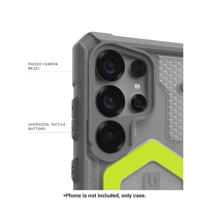 UAG Pathfinder Clear Active Neon Case for Samsung Galaxy S25 Ultra Bundle with Lanyard - Forexengineer -Malaysia