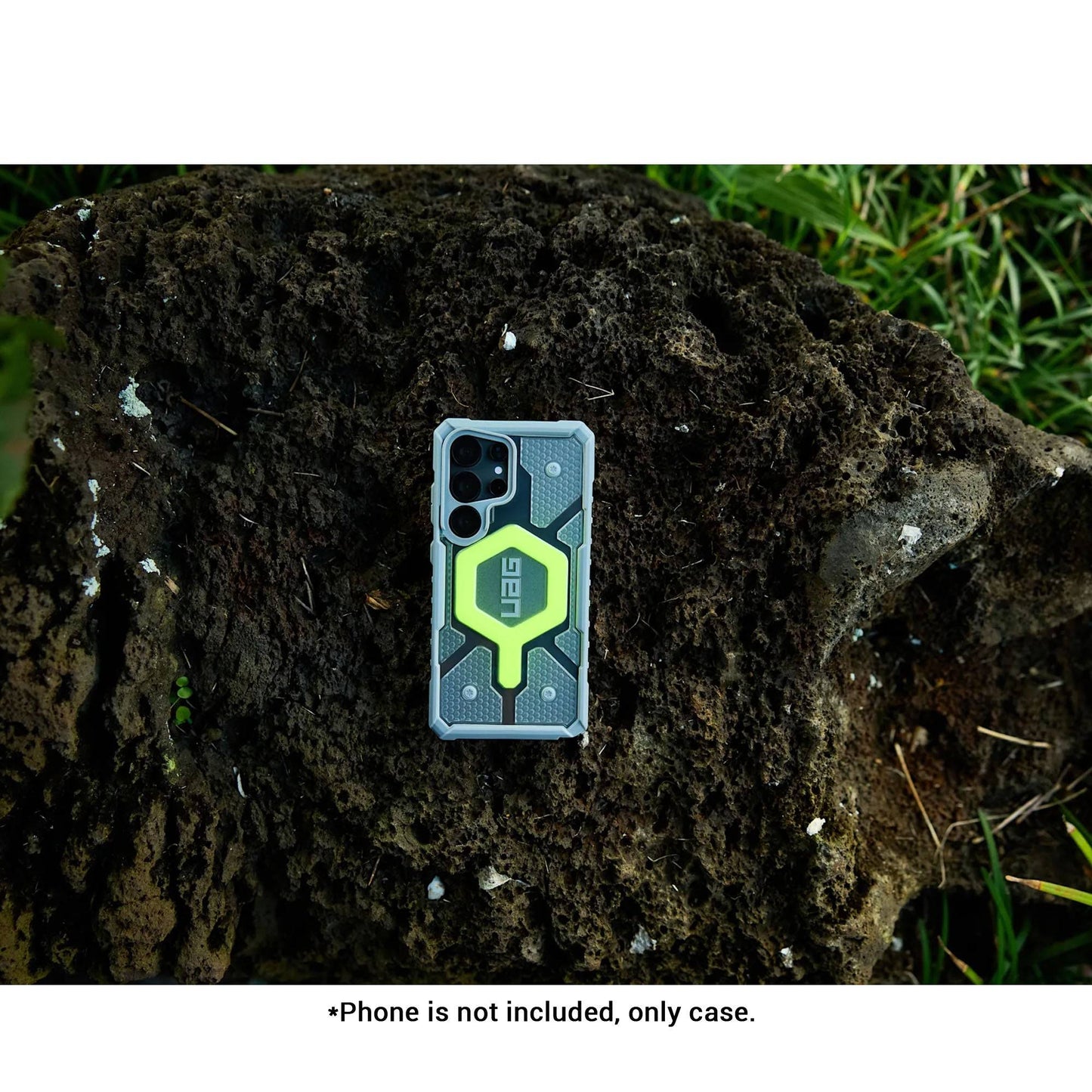 UAG Pathfinder Clear Active Neon Case for Samsung Galaxy S25 Ultra Bundle with Lanyard - Forexengineer -Malaysia