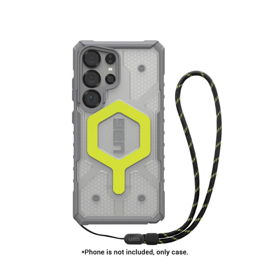 UAG Pathfinder Clear Active Neon Case for Samsung Galaxy S25 Ultra Bundle with Lanyard - Forexengineer -Malaysia