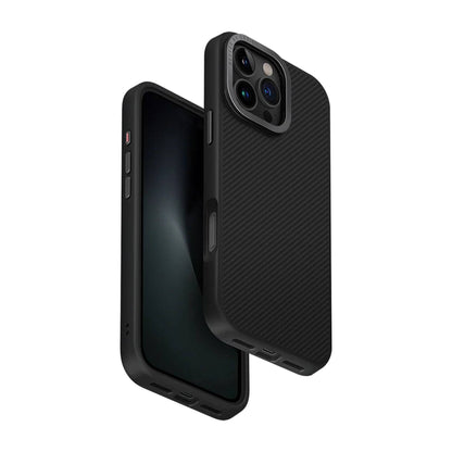 UNIQ Keva Max Tough Aramid Case for iPhone 16 Pro Max - Build-in Kickstand and Magnetic Charging Compatible - Forexengineer -Malaysia
